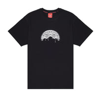 MELTED IRON NEW REGULAR T-SHIRT BLK