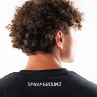 MELTED IRON NEW REGULAR T-SHIRT BLK