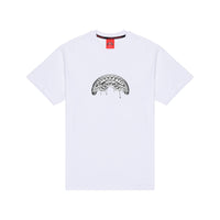 MELTED IRON NEW REGULAR T-SHIRT WHT