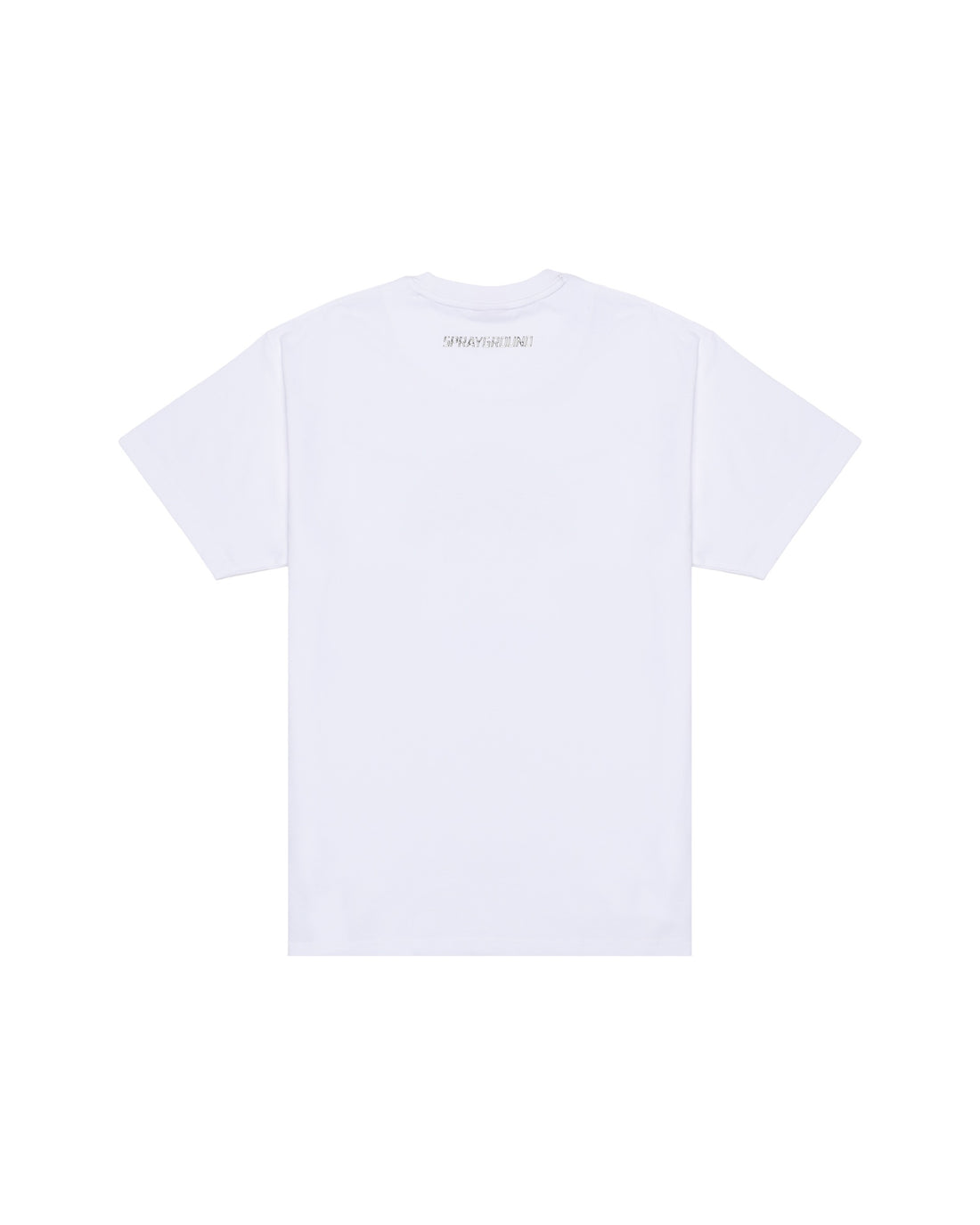 MELTED IRON NEW REGULAR T-SHIRT WHT