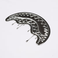 MELTED IRON NEW REGULAR T-SHIRT WHT