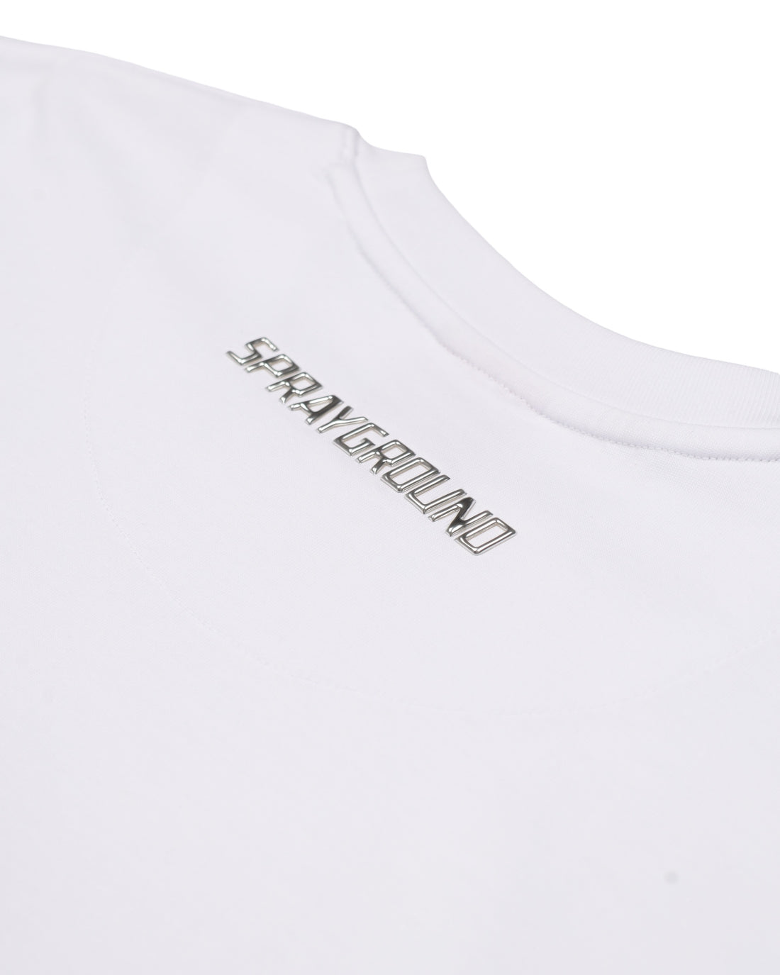 MELTED IRON NEW REGULAR T-SHIRT WHT