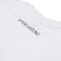 MELTED IRON NEW REGULAR T-SHIRT WHT