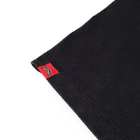 STONE WASHED MELTED SHARK NEW REG T-SHIRT BLK
