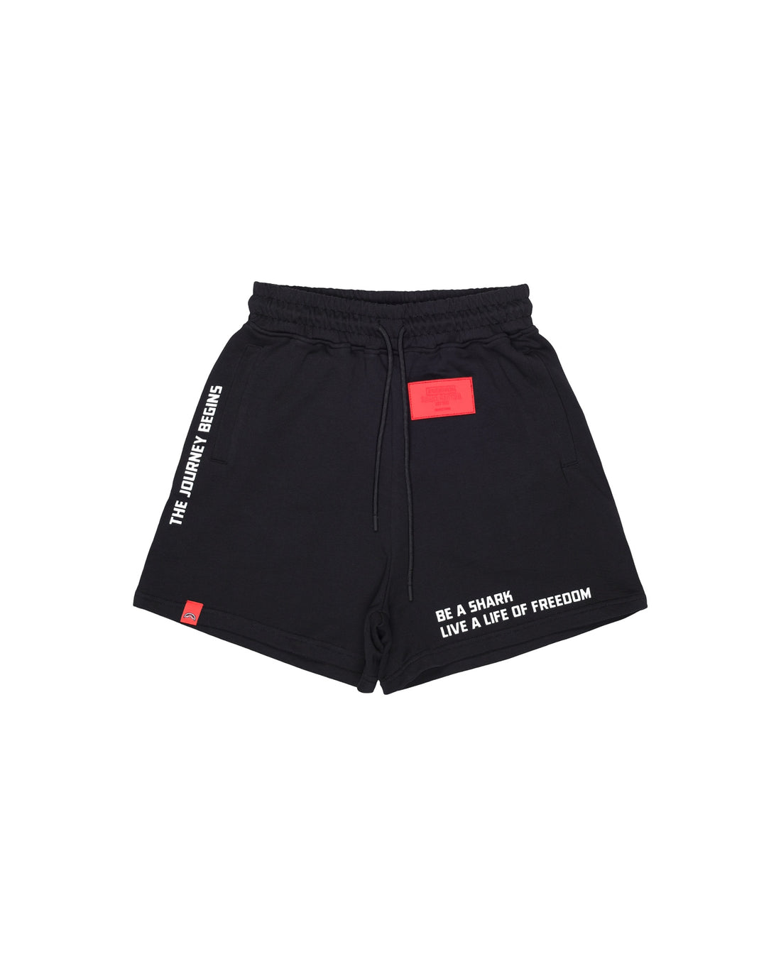 BE A SHARK COMFY SHORTS BLACK