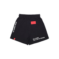BE A SHARK COMFY SHORTS BLACK