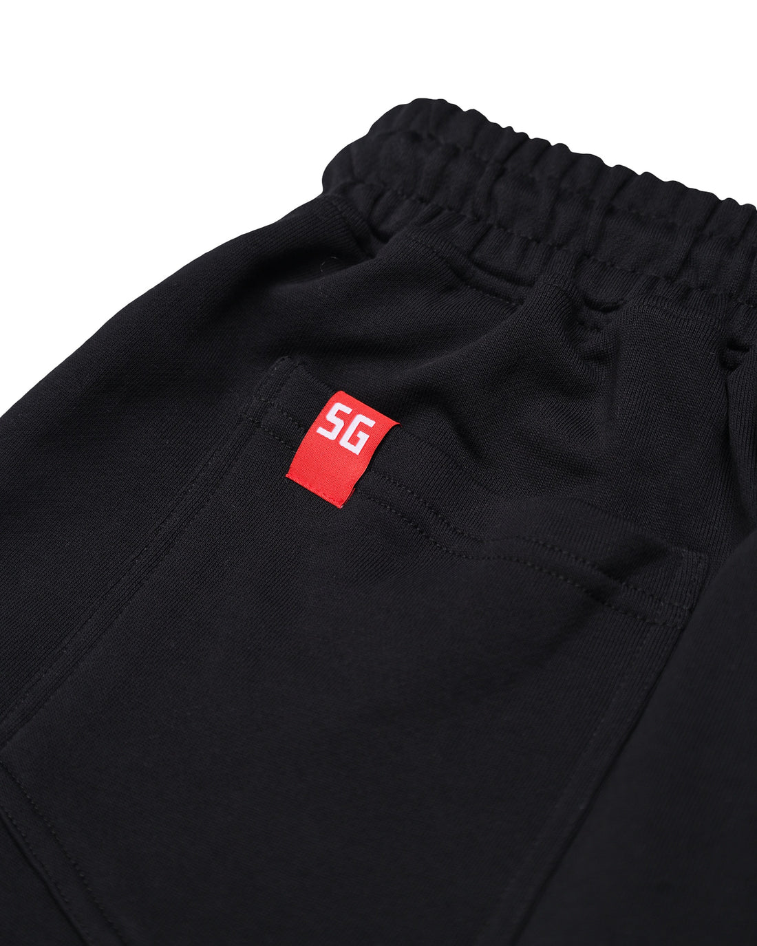BE A SHARK COMFY SHORTS BLACK
