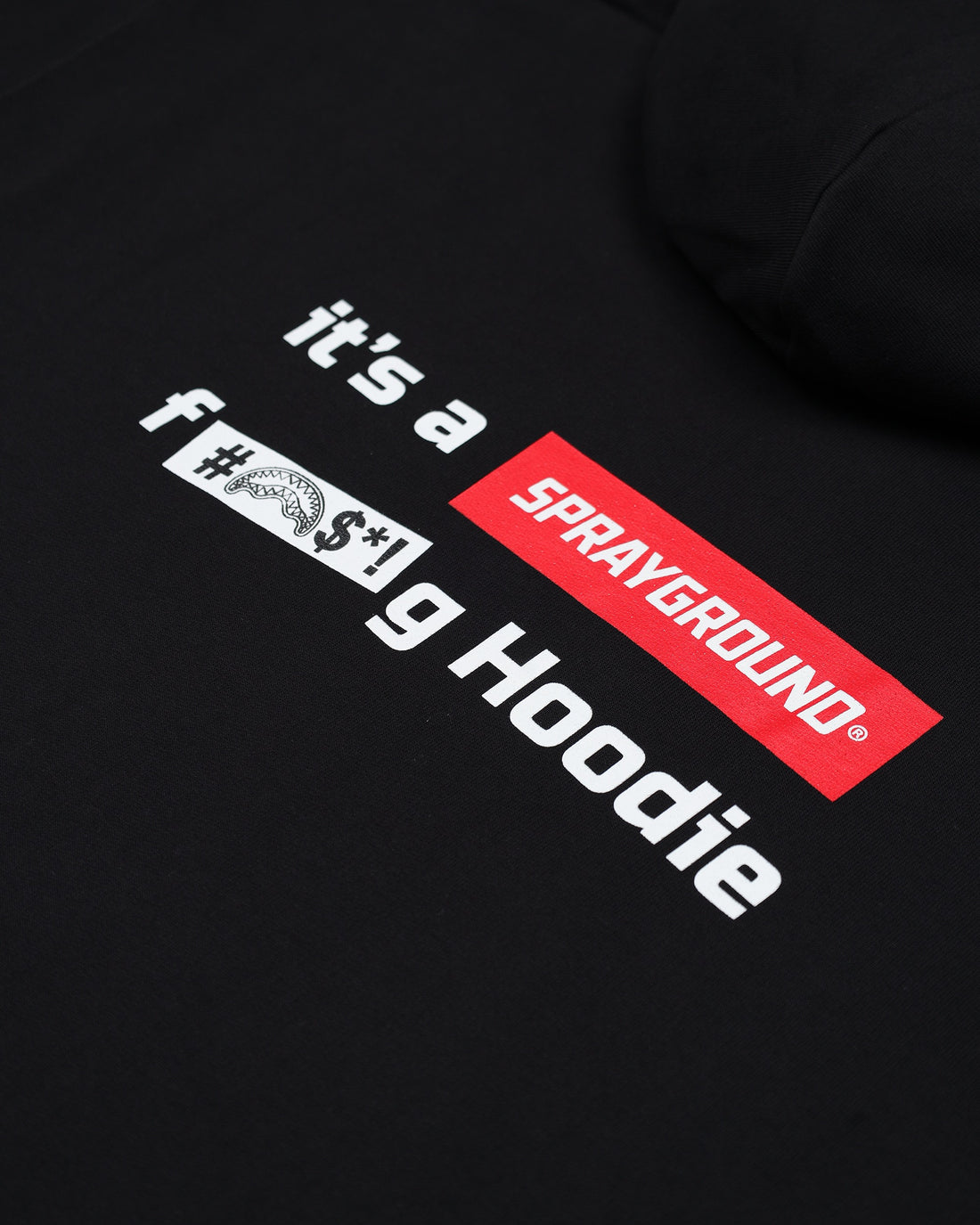 SPRAYGROUND WHATISTHIS HOODIE BLACK