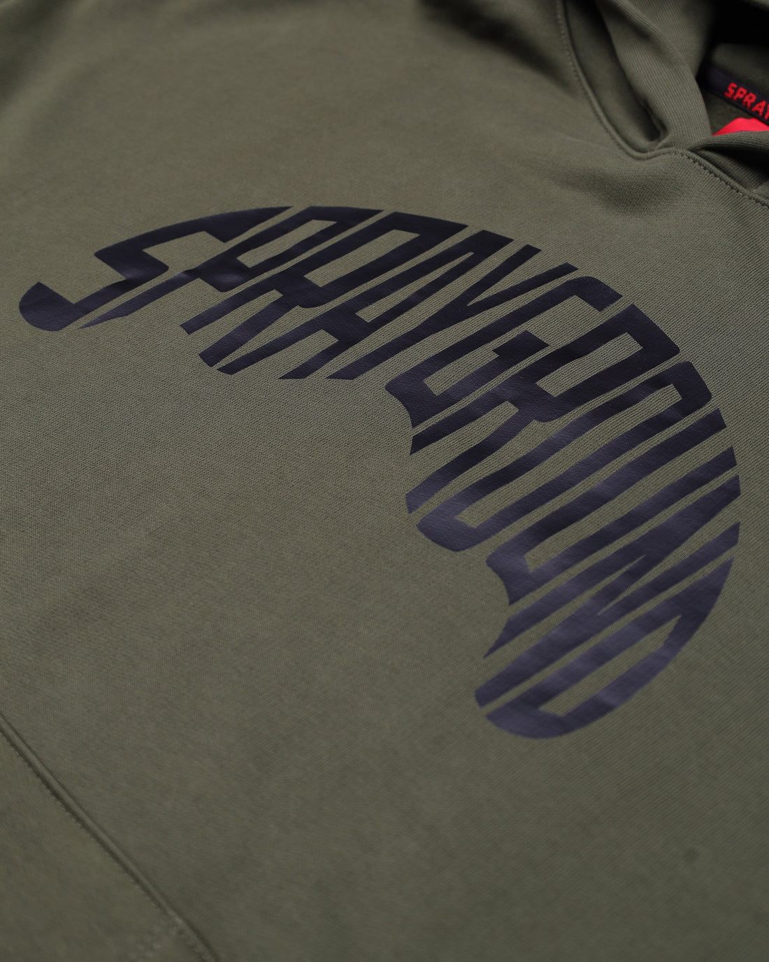 SHARK SHAPE HOODIE GREEN