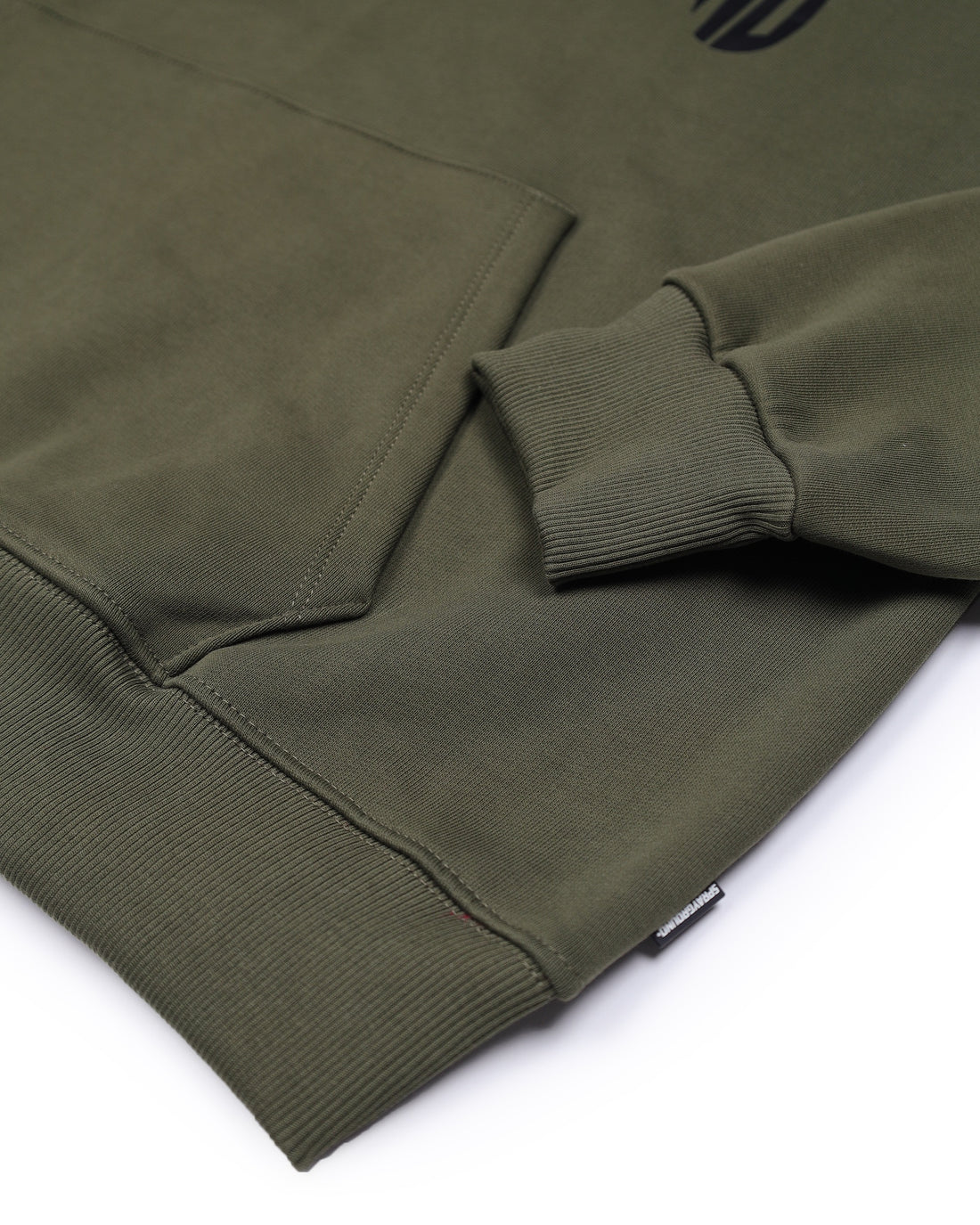SHARK SHAPE HOODIE GREEN