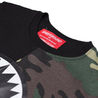 DOUBLE SHARK T-SHIRT KIDS CAMO