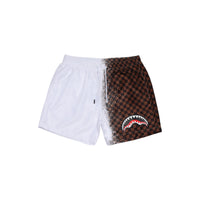 SPRAY SIP BROWN SWIM TRUNKS