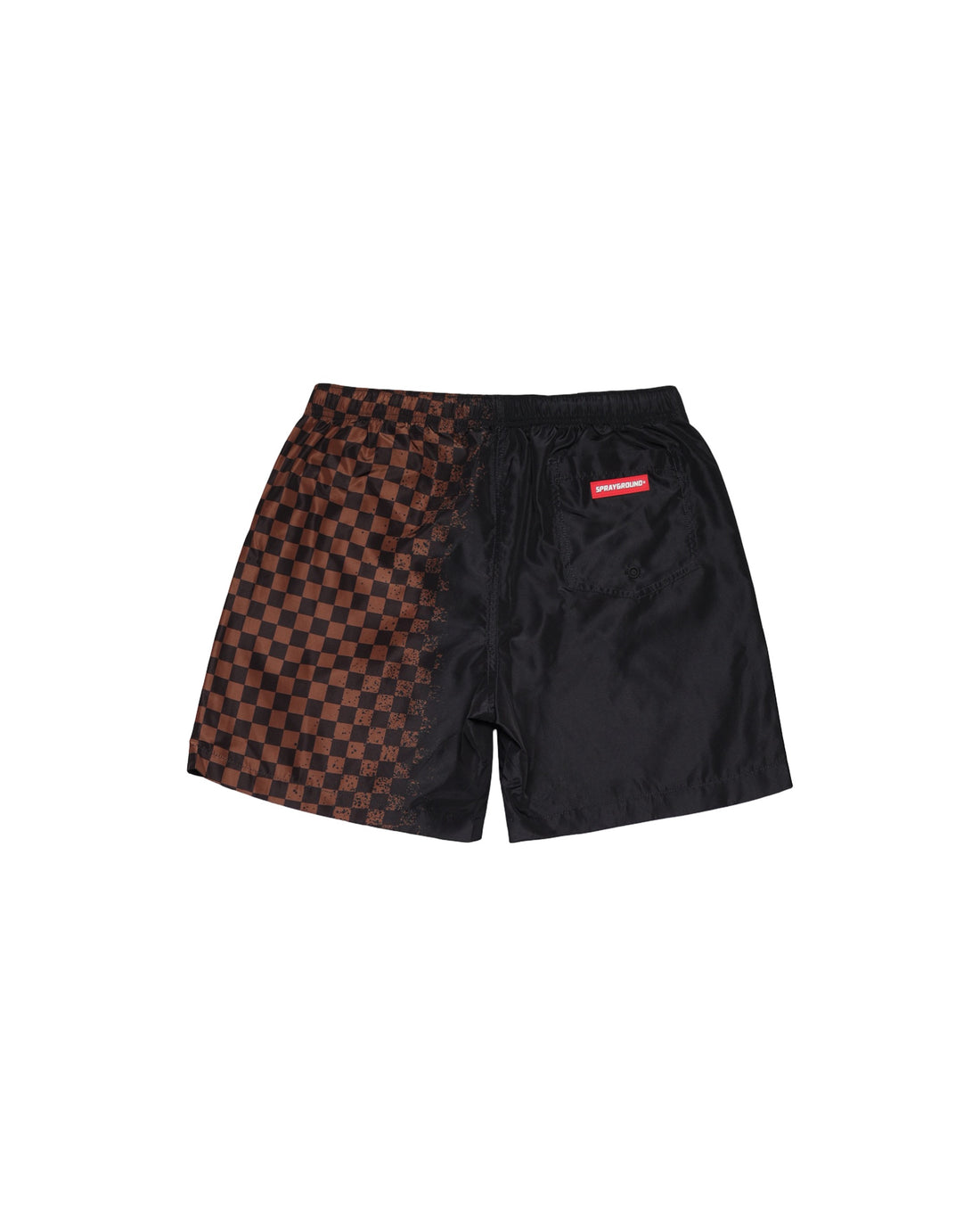 SPRAY SIP BROWN SWIM TRUNKS