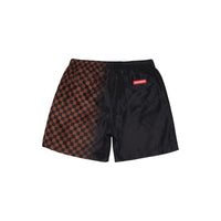 SPRAY SIP BROWN SWIM TRUNKS