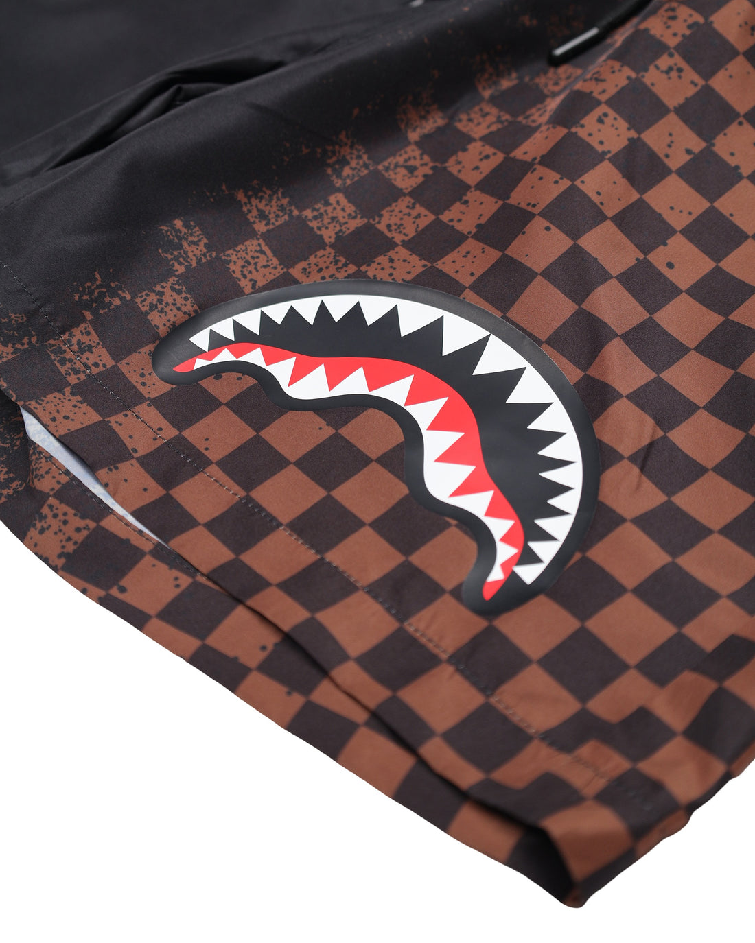 SPRAY SIP BROWN SWIM TRUNKS