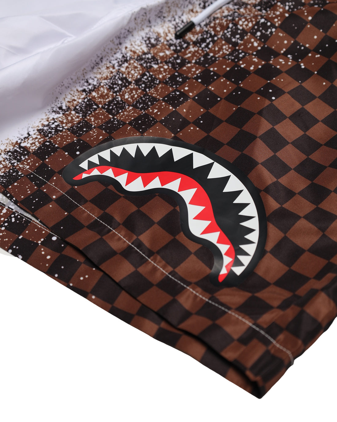 SPRAY SIP BROWN SWIM TRUNKS