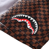 SPRAY SIP BROWN SWIM TRUNKS