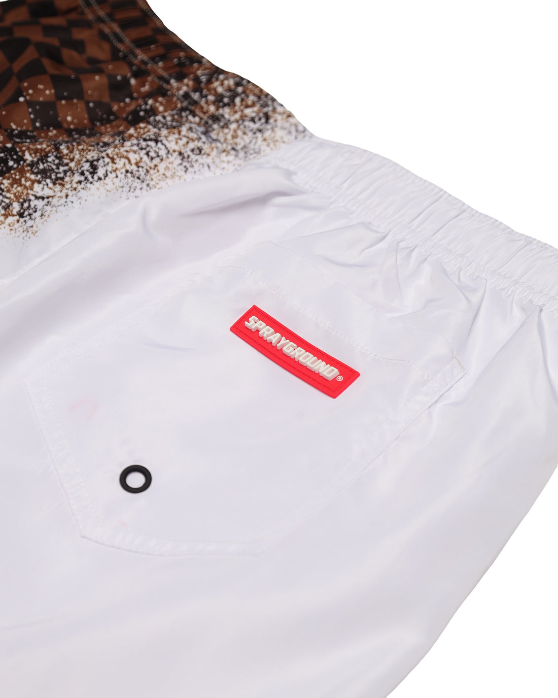 SPRAY SIP BROWN SWIM TRUNKS