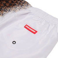 SPRAY SIP BROWN SWIM TRUNKS