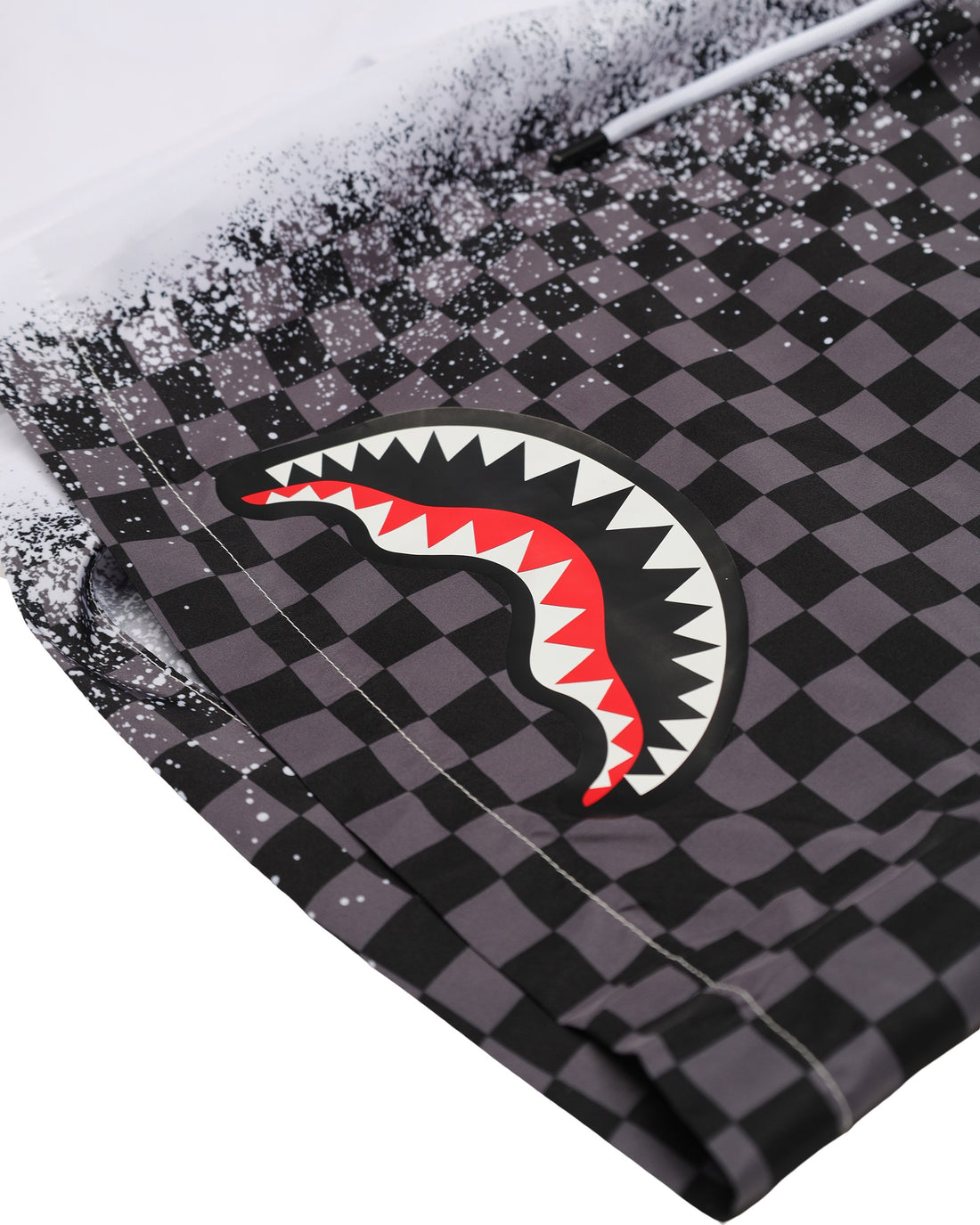 SHARK IN PARIS GREY SWIM TRUNKS