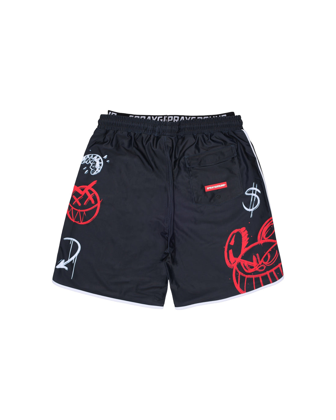 DIABLO BEAR TAG SWIM TRUNKS