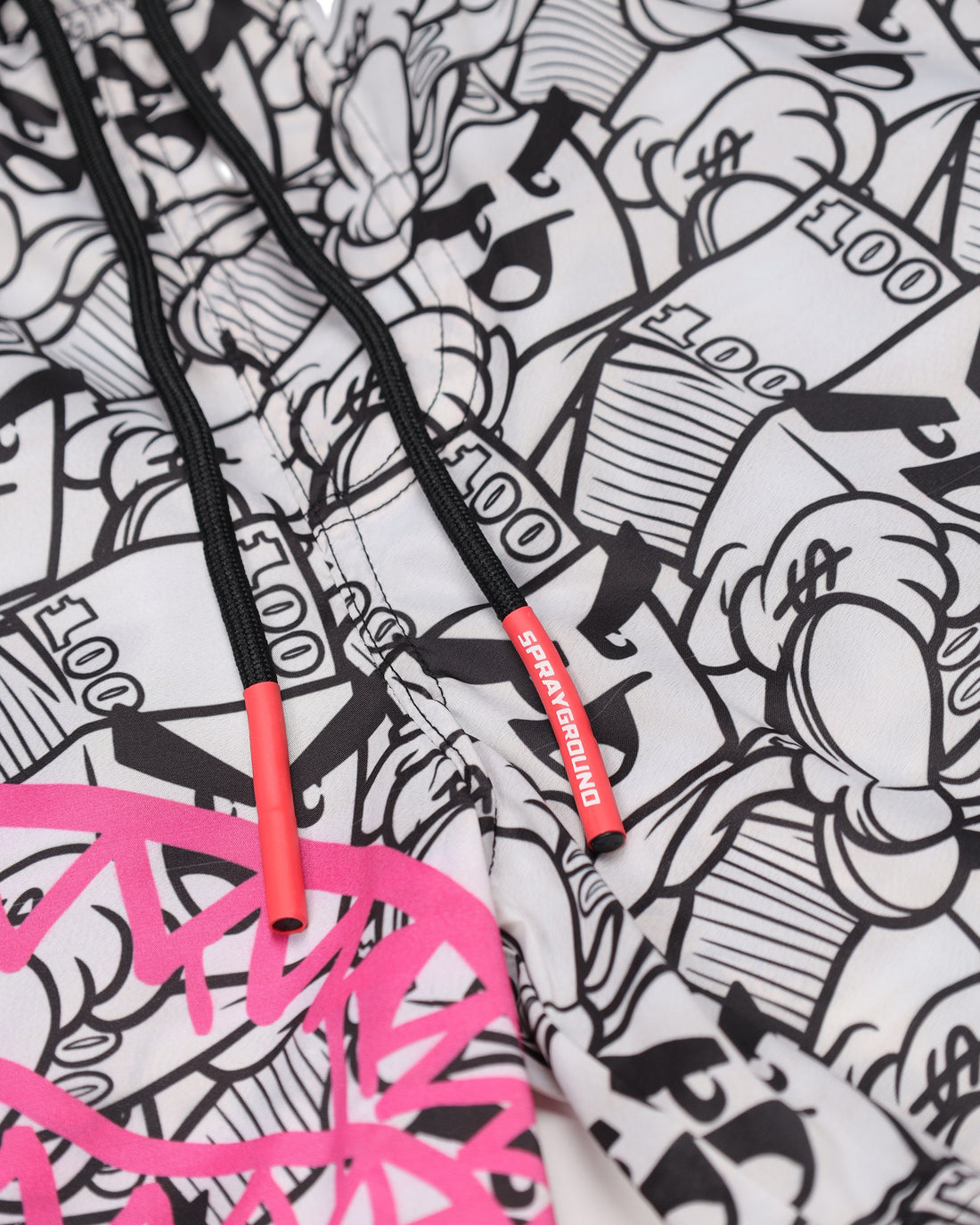 MONEY BOYS ATTACK SWIM TRUNKS