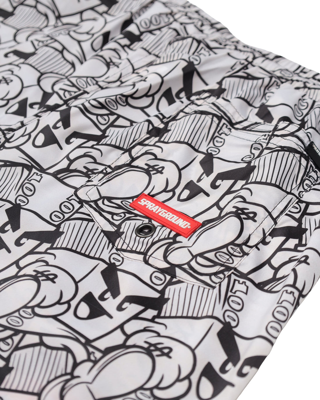 MONEY BOYS ATTACK SWIM TRUNKS