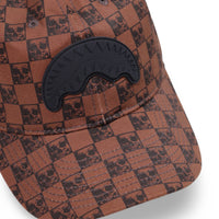 SKULL CHECKERED CAP