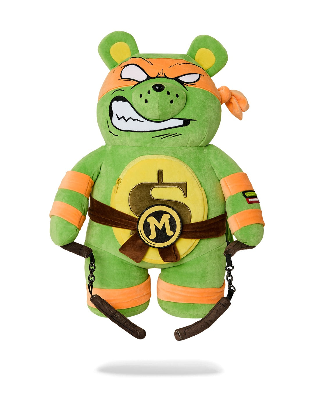 TMNT MICHAELANGELO MONEYBEAR BACKPACK
