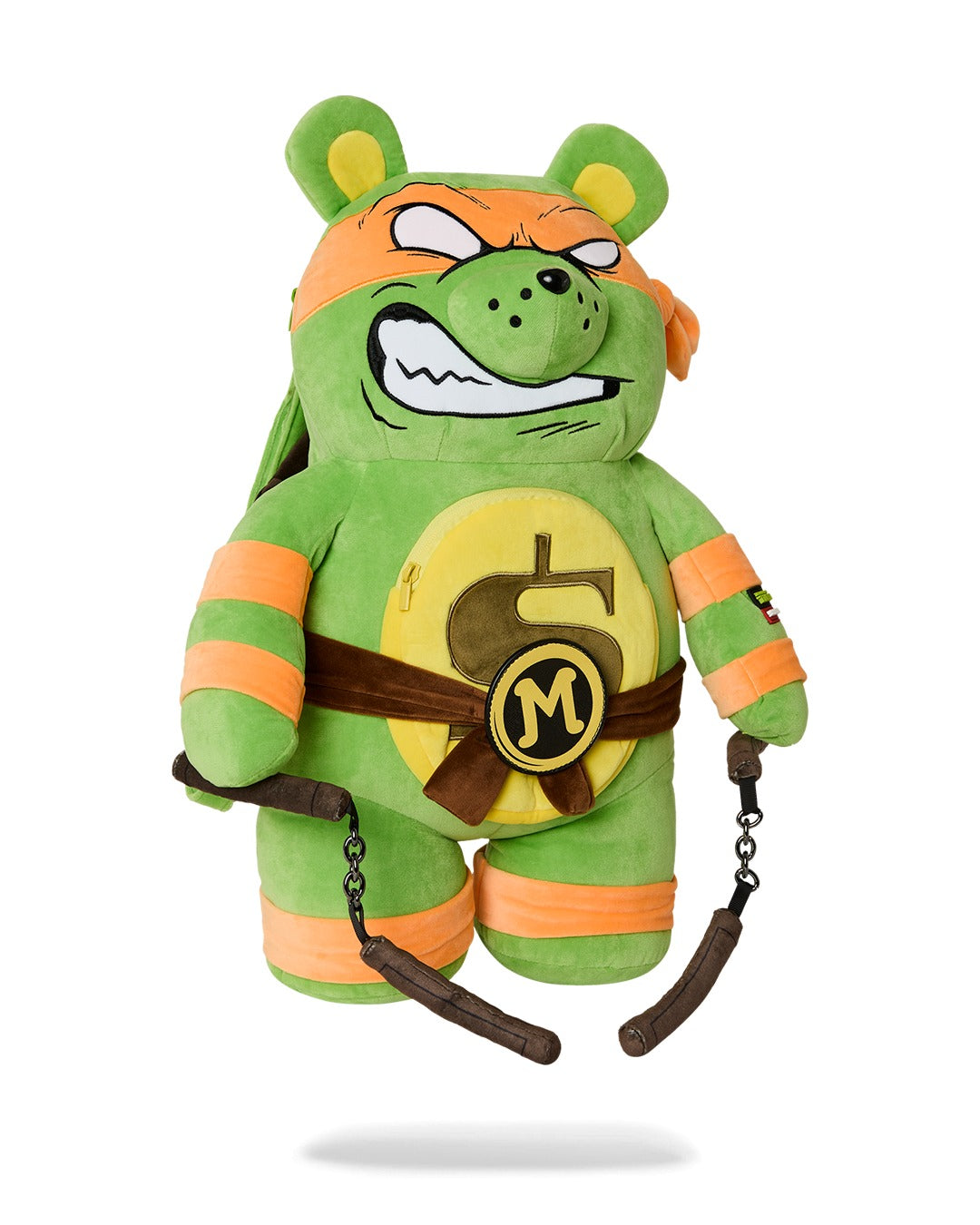 TMNT MICHAELANGELO MONEYBEAR BACKPACK