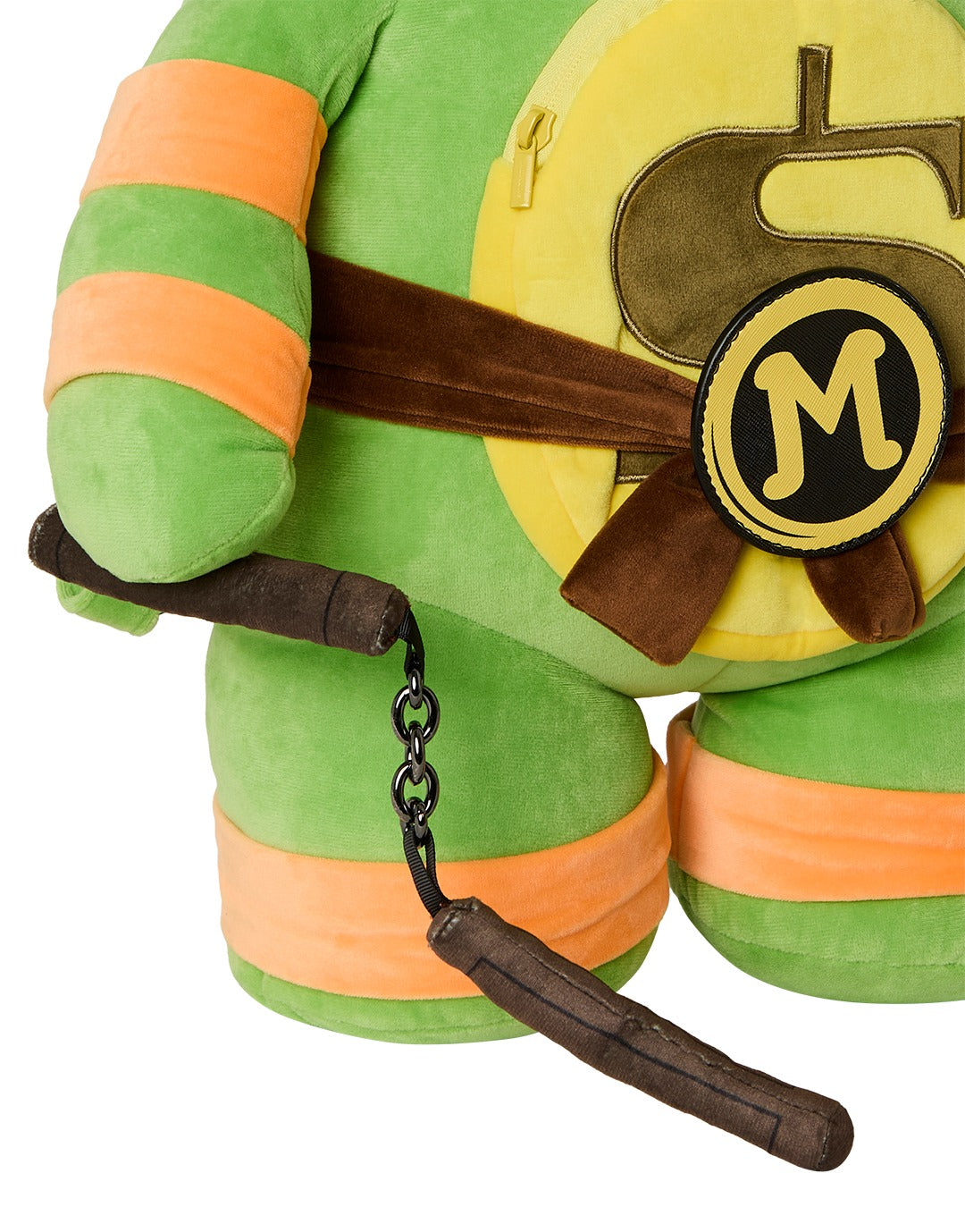 TMNT MICHAELANGELO MONEYBEAR BACKPACK