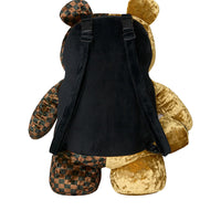 SHARKS IN PARIS GOLD DRIP MONEYBEAR BACKPACK