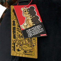 SHARKS IN PARIS GOLD DRIP MONEYBEAR BACKPACK