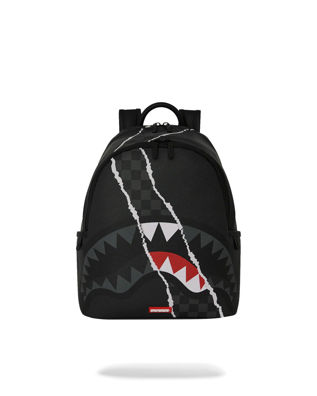 CENTER RIP REVEALING GRAY CHECK SAVAGE BACKPACK