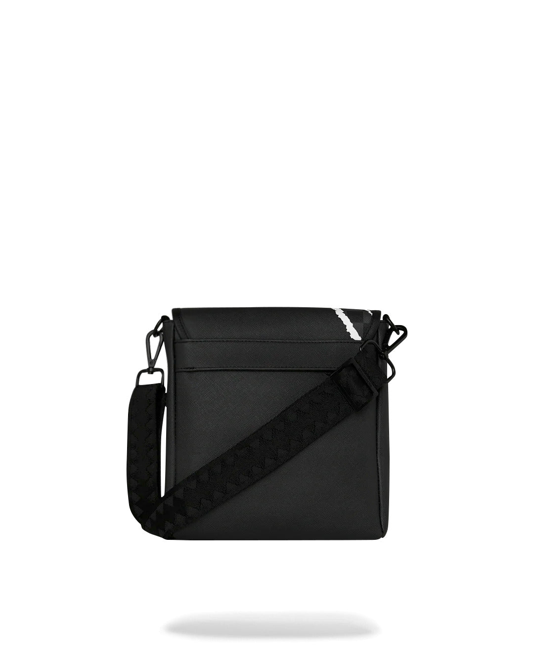 CENTER RIP REVEALING GRAY CHECK MESSENGER SLING