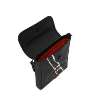 CENTER RIP REVEALING GRAY CHECK MESSENGER SLING