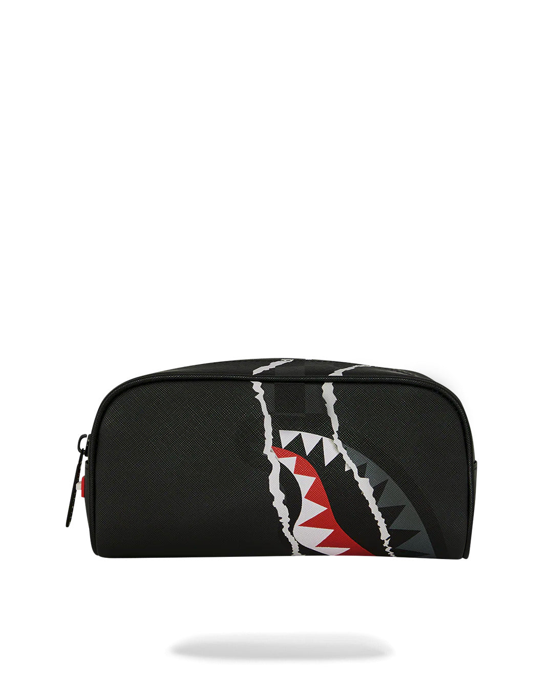 CENTER RIP REVEALING GRAY CHECK POUCH