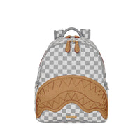 EMBOSSED CREAM CHECK SAVAGE BACKPACK