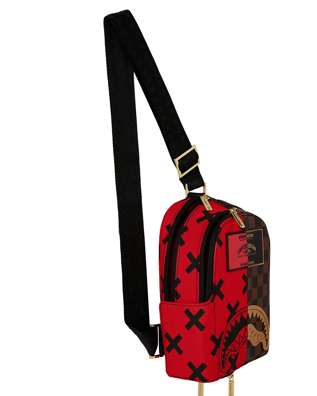 REVERSE HALF SPLIT BACKPACK SLING