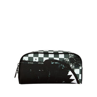 PAINTED OVER CHECK POUCH