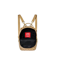 2 TONE GOLD TRINITY MINI BACKPACK