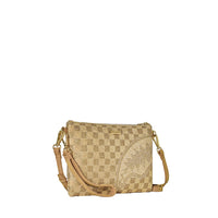 2 TONE GOLD TRINITY CROSSOVER CLUTCH