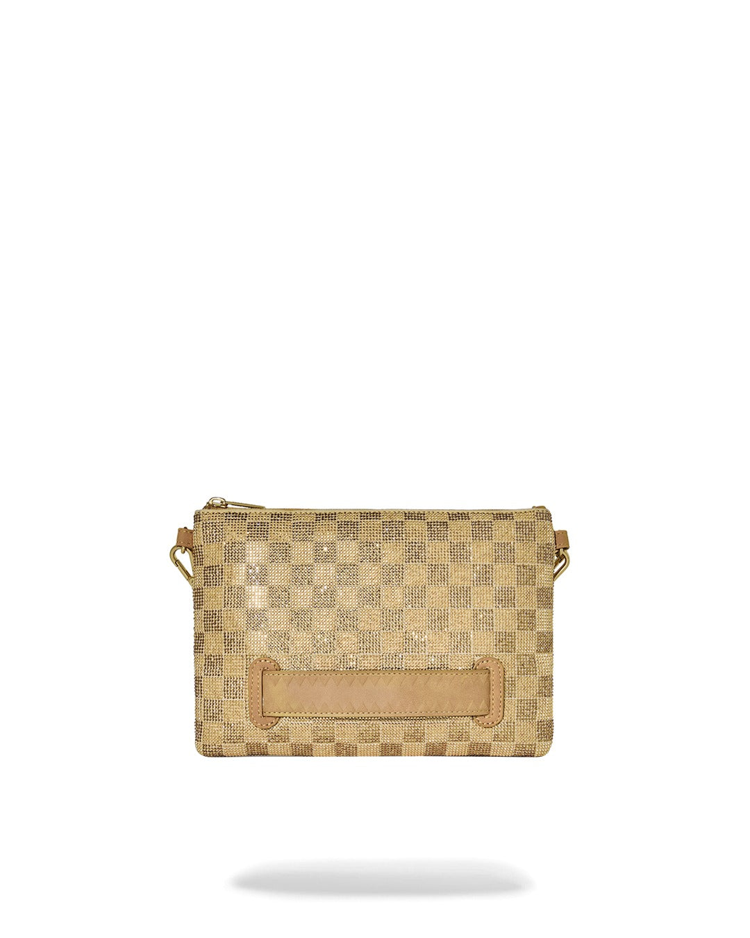 2 TONE GOLD TRINITY CROSSOVER CLUTCH