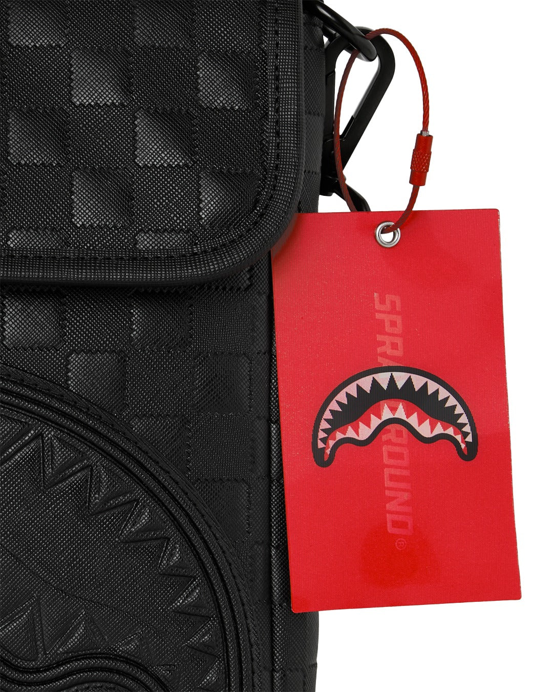 RAISED CHECK MESSENGER SLING