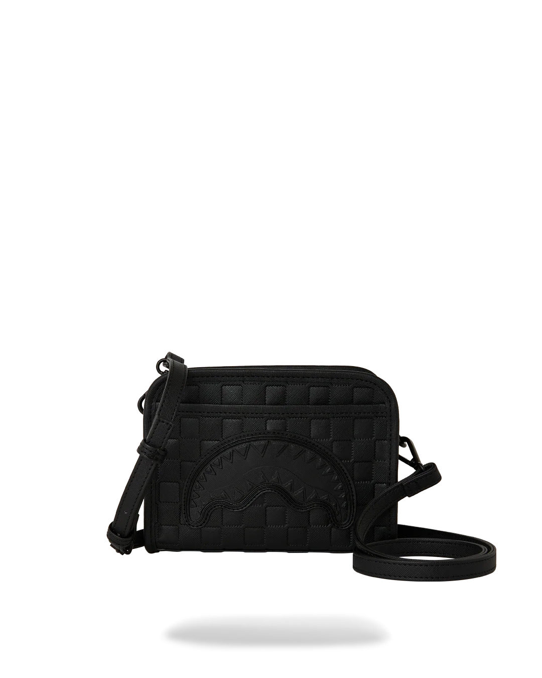 RAISED CHECK HANDBAG