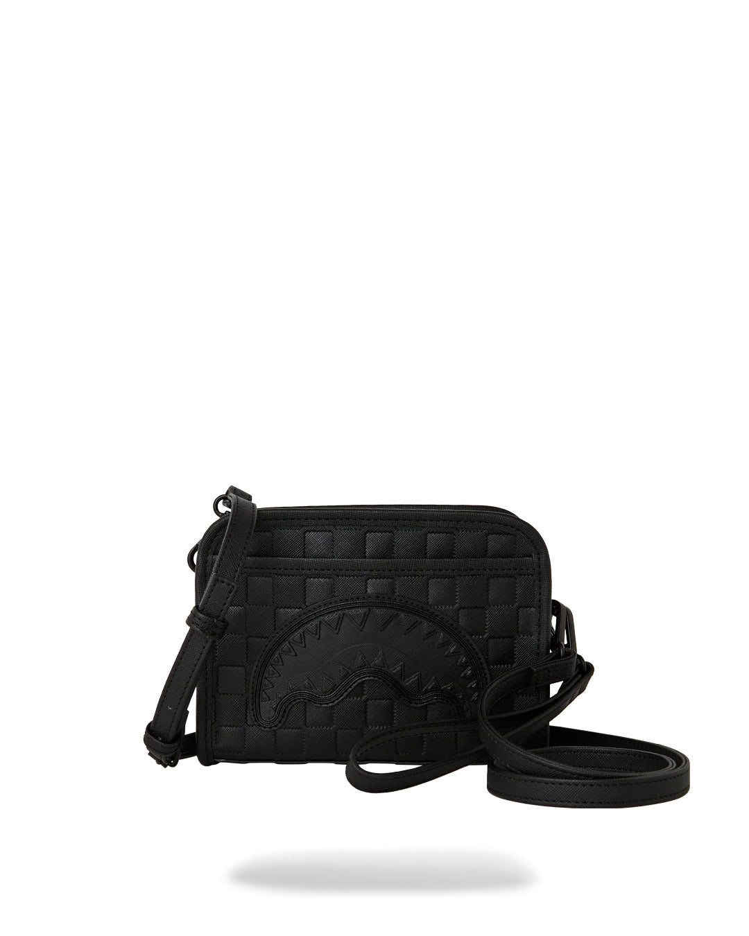 RAISED CHECK HANDBAG