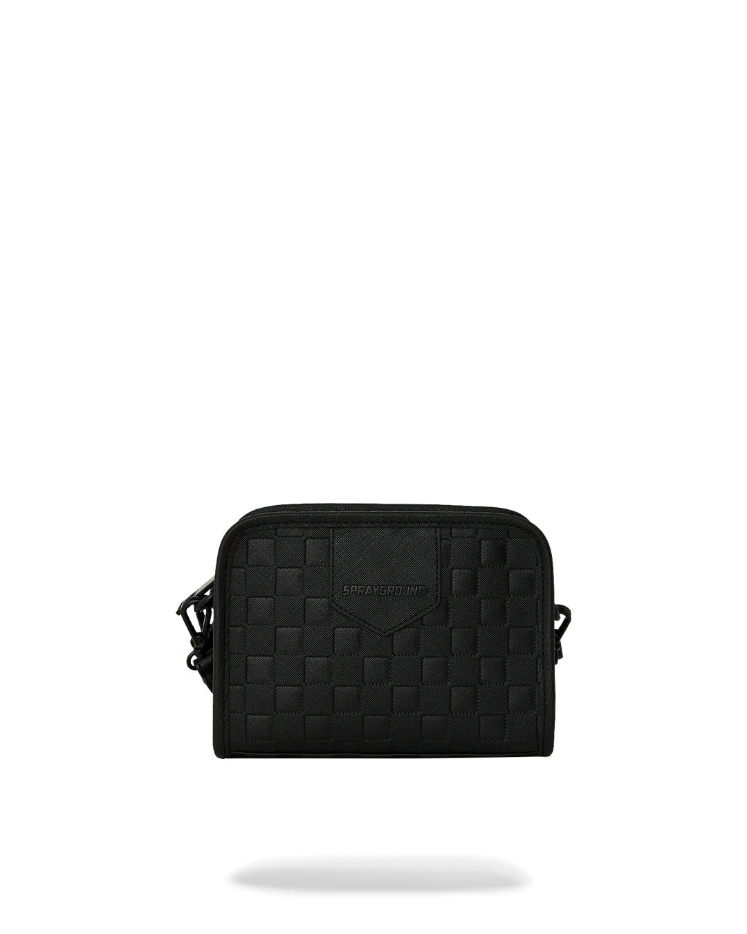 RAISED CHECK HANDBAG