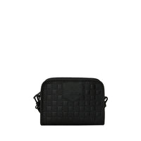 RAISED CHECK HANDBAG