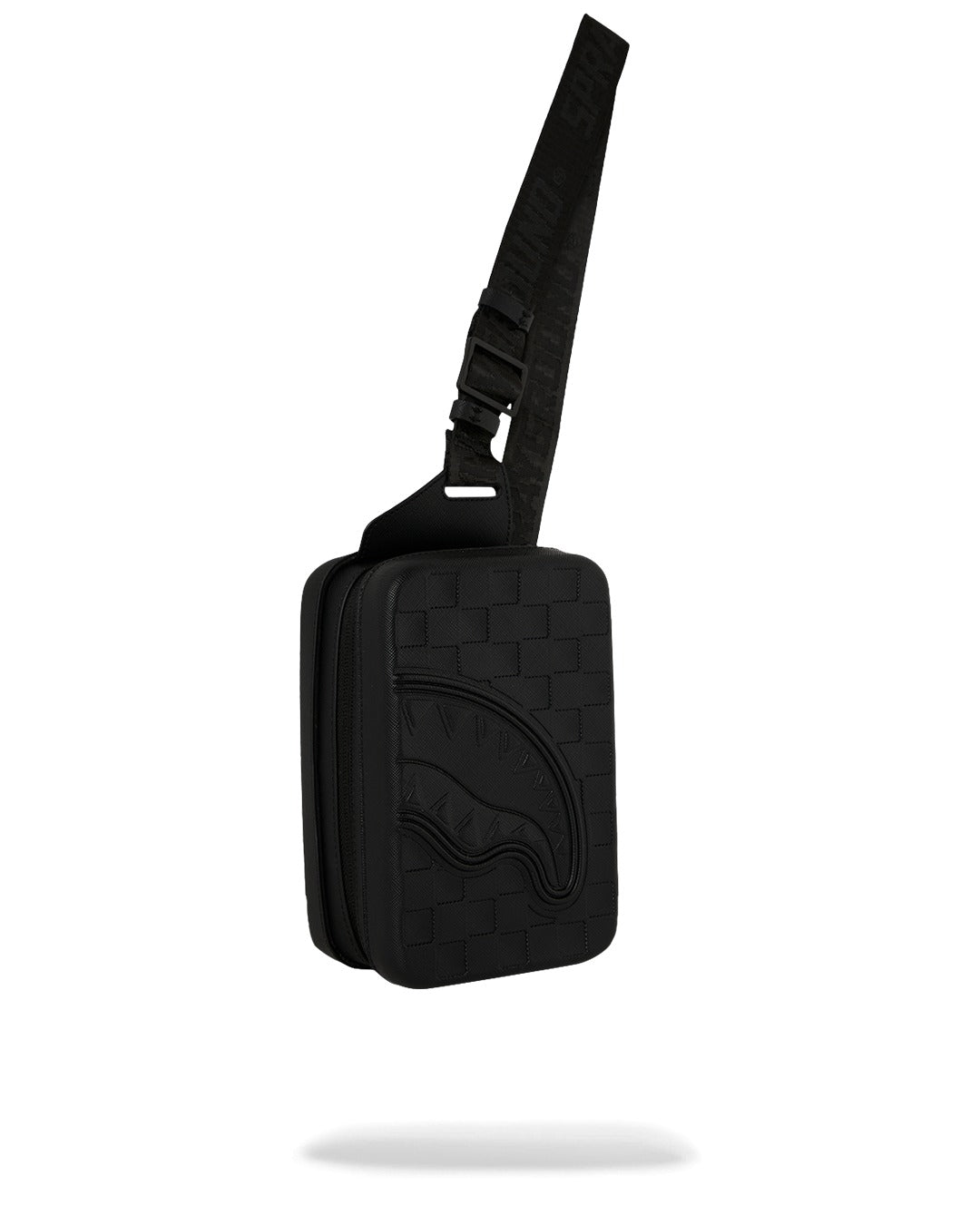 RAISED CHECK HARD SHELL SLING