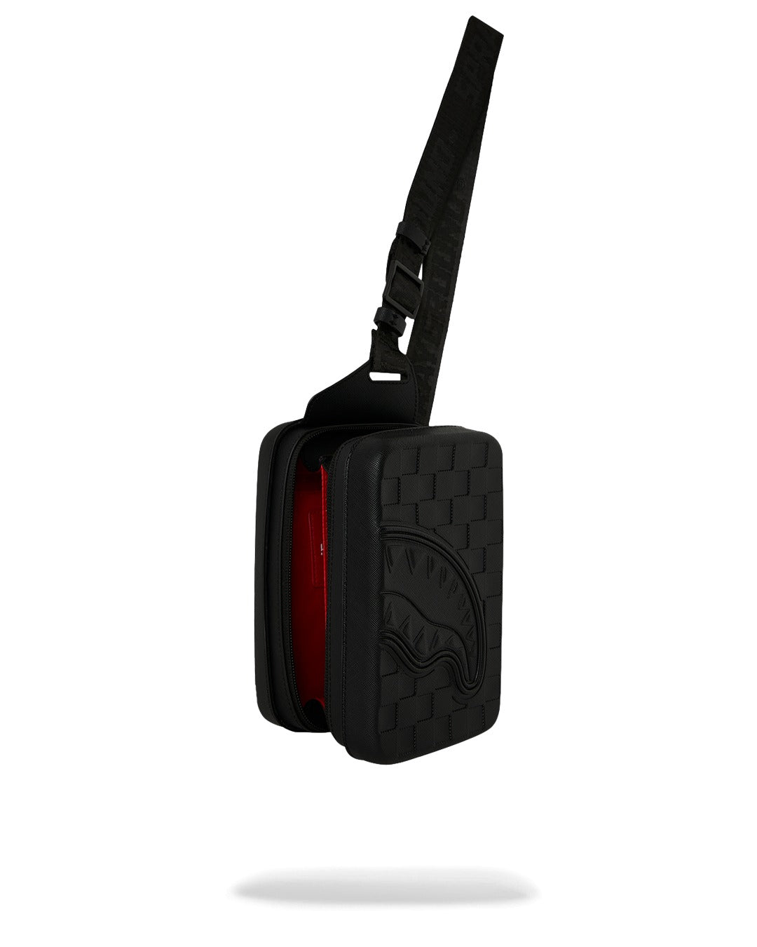 RAISED CHECK HARD SHELL SLING